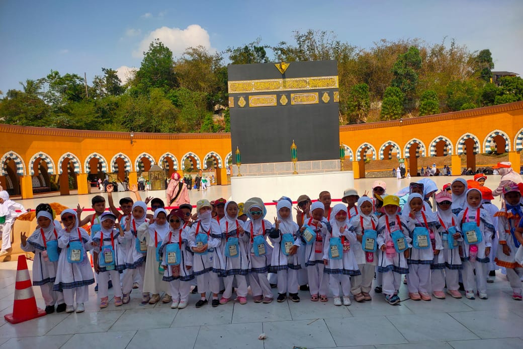 foto simulasi manasik haji