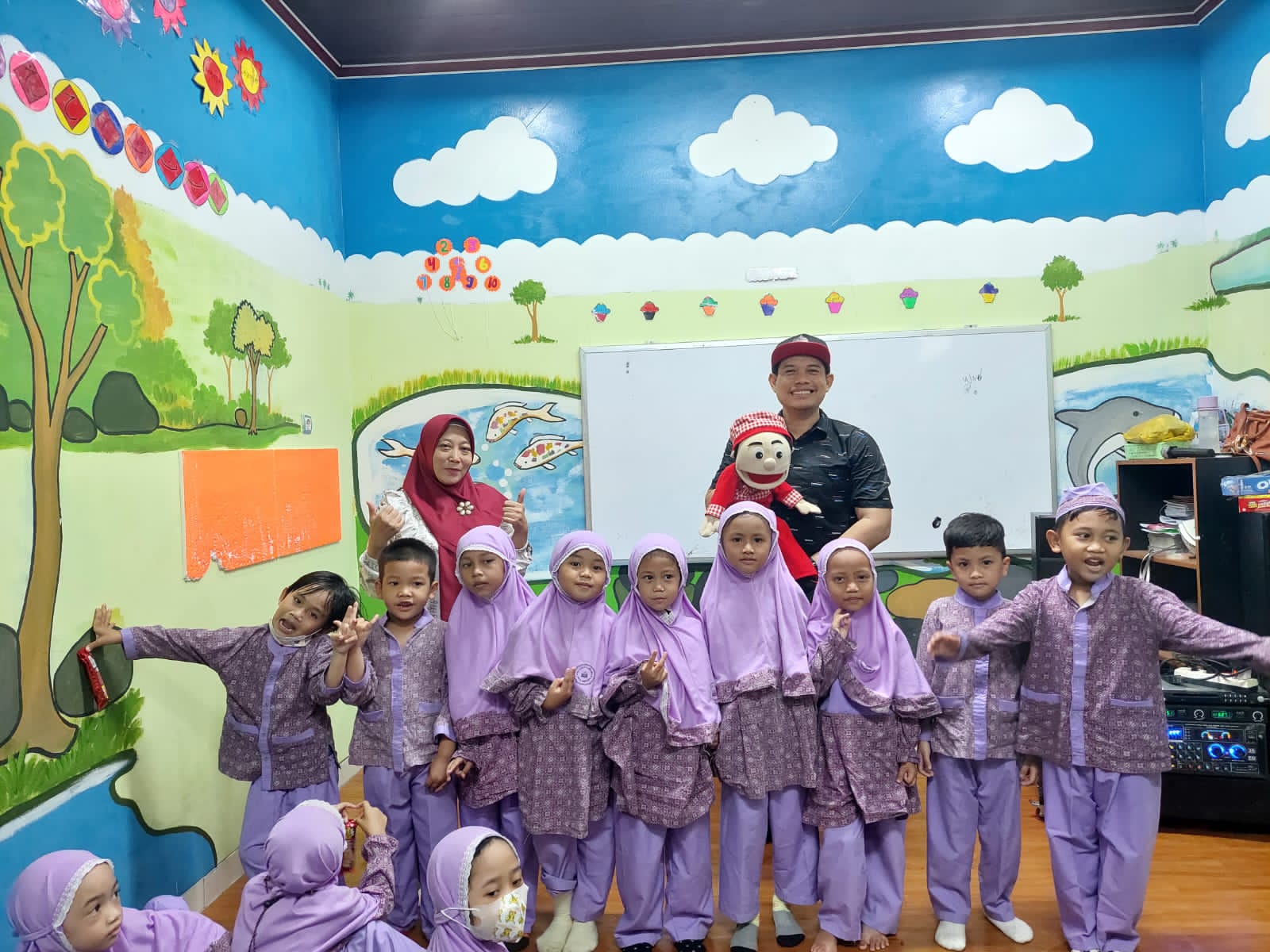 foto pertunjukan boneka